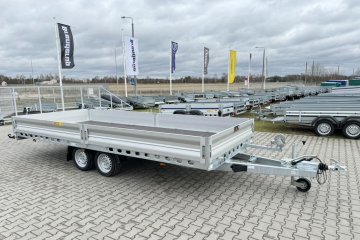 | przyczepa skrzyniowa do przewozu samochodów | DMC 3500 kg | 2 osie