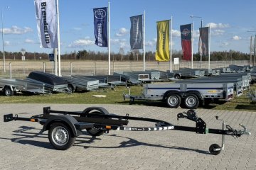przyczepa pod skuter wodny łódź czarna lub biała lampy LED PREMIUM