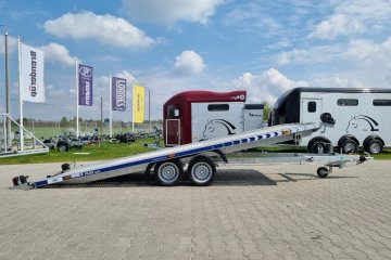 laweta 500x201 cm pełna podłoga do 3500 kg DMC przyczepa uchylana