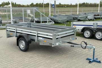 przyczepa skrzyniowa, 1 oś 750kg, ładowność 535kg