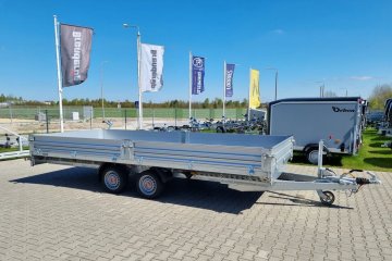 Burty platforma, TUV 100 km, DMC 3500 kg