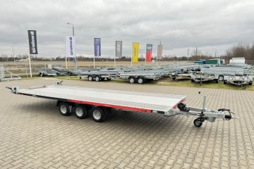 DMC 3500 kg, 636 x 216 cm, wciągarka ręczna, laweta pod busy