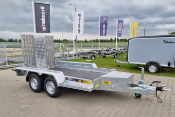 nowy model, lampy LED, skrzynka narzędziowa, 2 osie x 1350kg